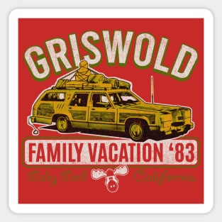 Griswold Family Vacation Worn Sticker